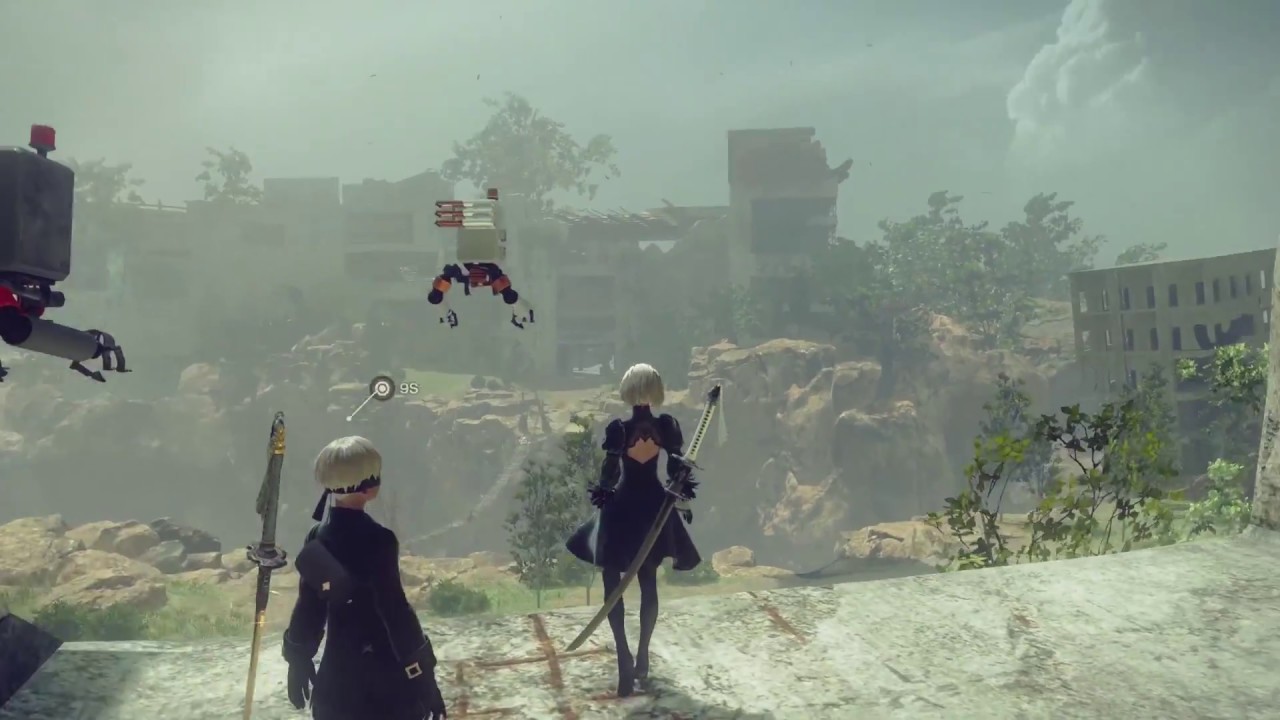 NieR: Automata – Exploring Earth's Distant Future – 27 Minutes of Uninterrupted Gameplay