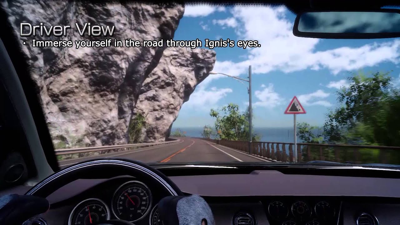 FINAL FANTASY XV – Driving Gameplay Video