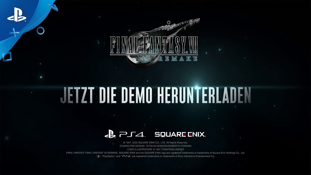 Final Fantasy VII Remake | Demo Trailer | PS4, deutsch