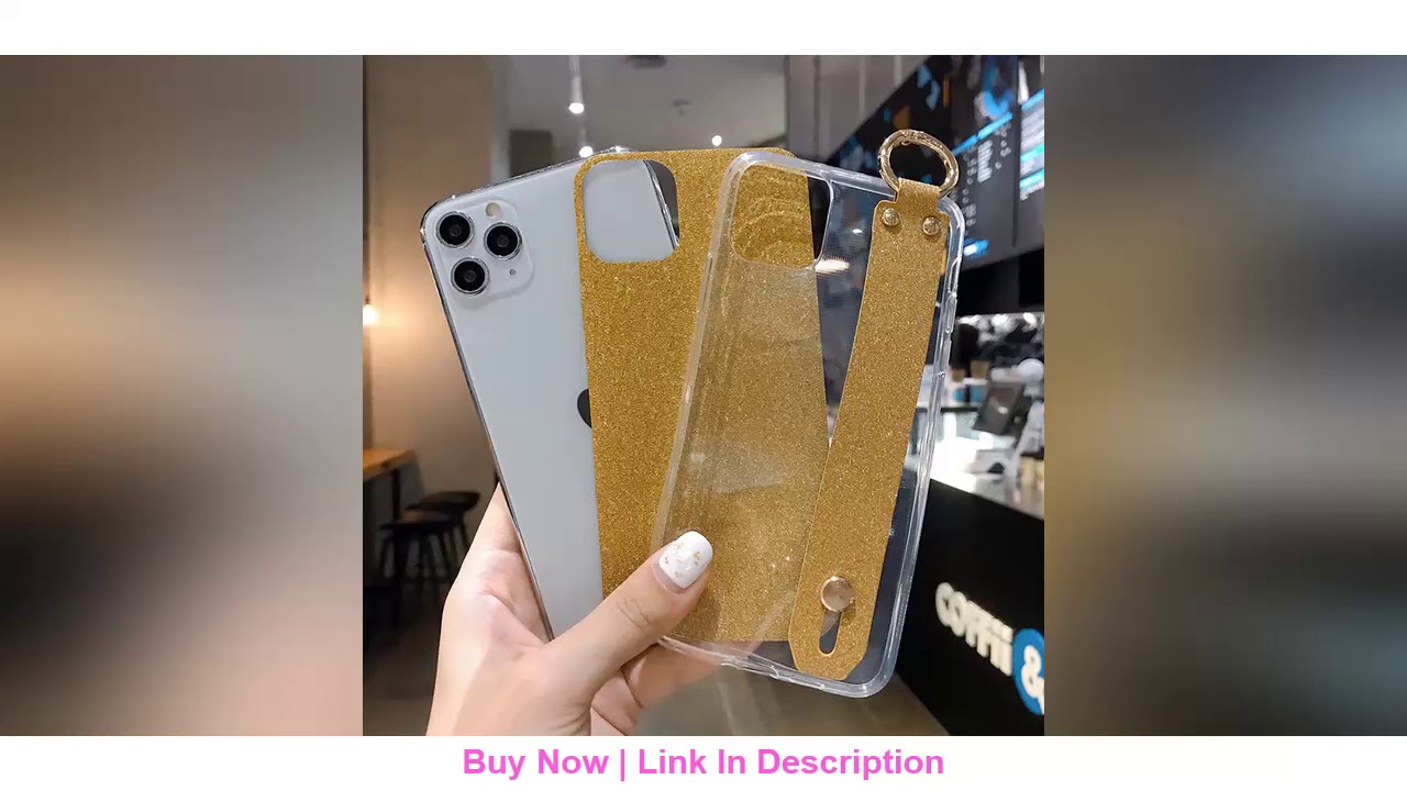 Test Wrist Strap Case for Xiaomi Mi Note 10 Pro Mi A3 A2 Lite A1 CC9 CC9E Glitter Case Xiaomi Mi 9T