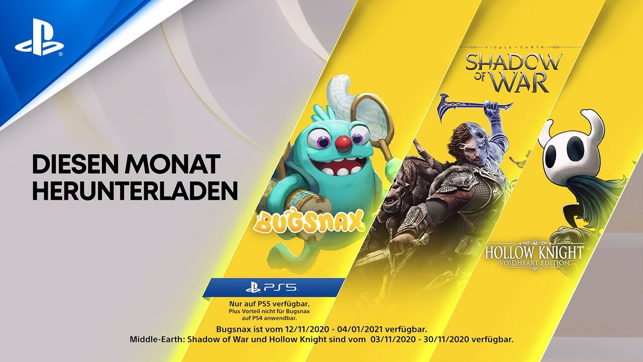 PlayStation Plus | November 2020