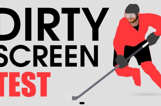 (DSE) Dirty Screen Effect Test — 60 fps Hockey Screen Uniformity