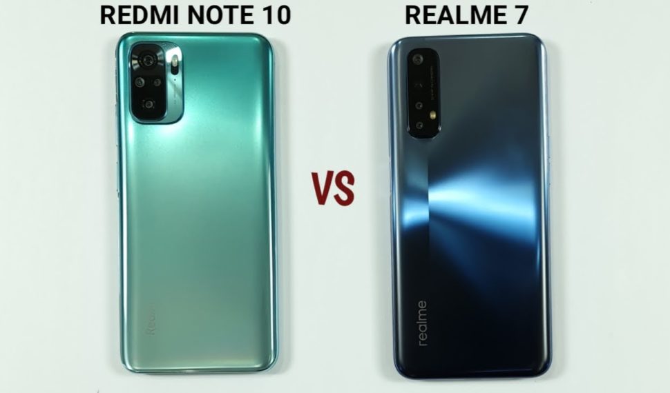 Redmi Note 10 vs Realme 7 Speed Test & Camera Comparison