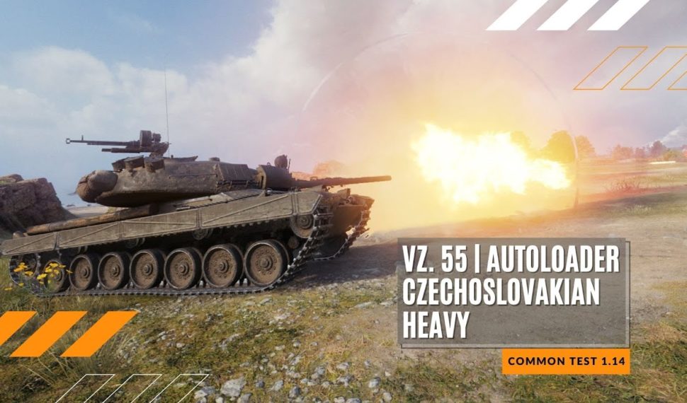 Vz. 55 | Autoloader Canon | Czech Heavy | 1.14 Common Test | World of Tanks | Gameplay | Replay