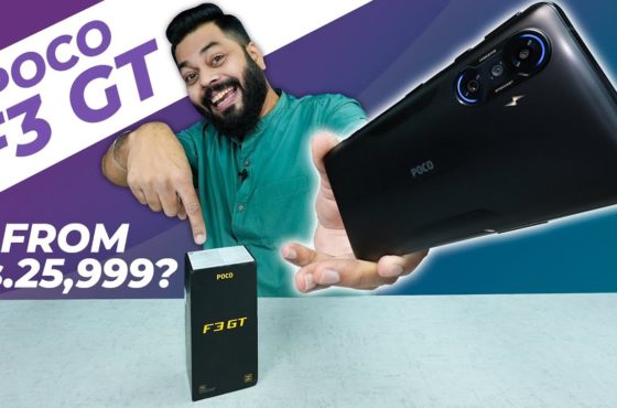 POCO F3 GT Unboxing And First Impressions ⚡ Dimensity 1200,120Hz Turbo AMOLED,Maglev Triggers & More