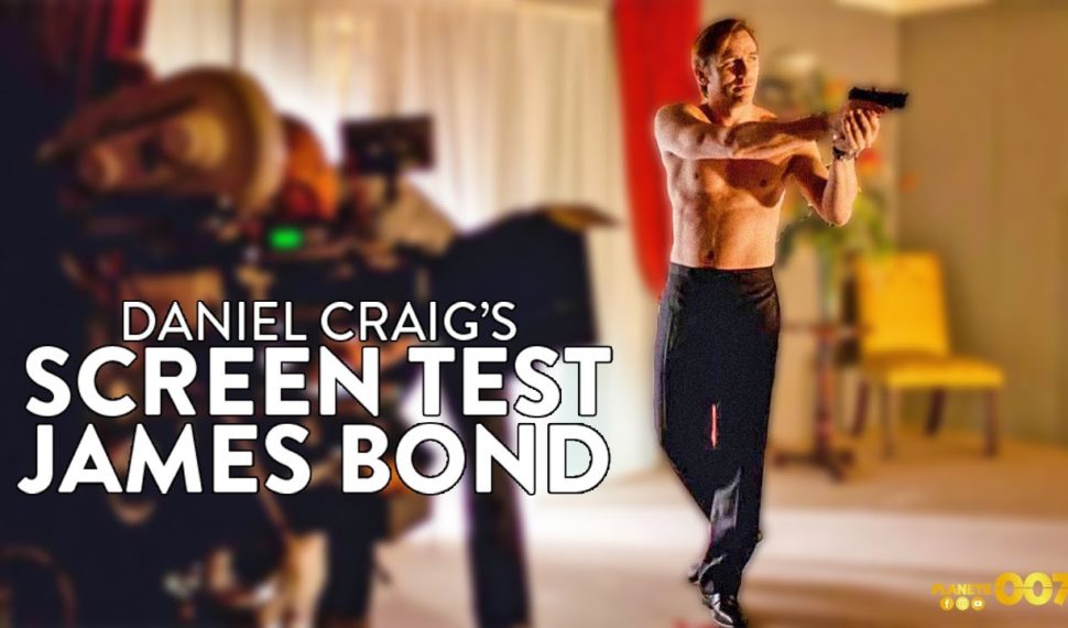 EXCLUSIF : Le SCREEN TEST de Daniel Craig pour le rôle de 007 en 2005