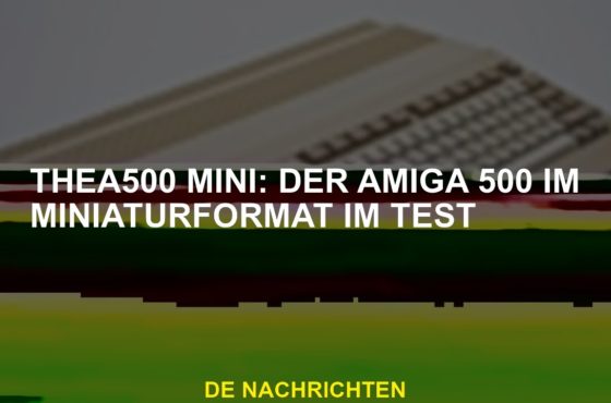TheA500 Mini: Test des Amiga 500 im Miniaturformat